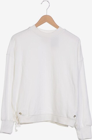 MAISON SCOTCH Sweatshirt & Zip-Up Hoodie in L in White: front