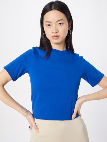 s.Oliver BLACK LABEL T-Shirt in Blau