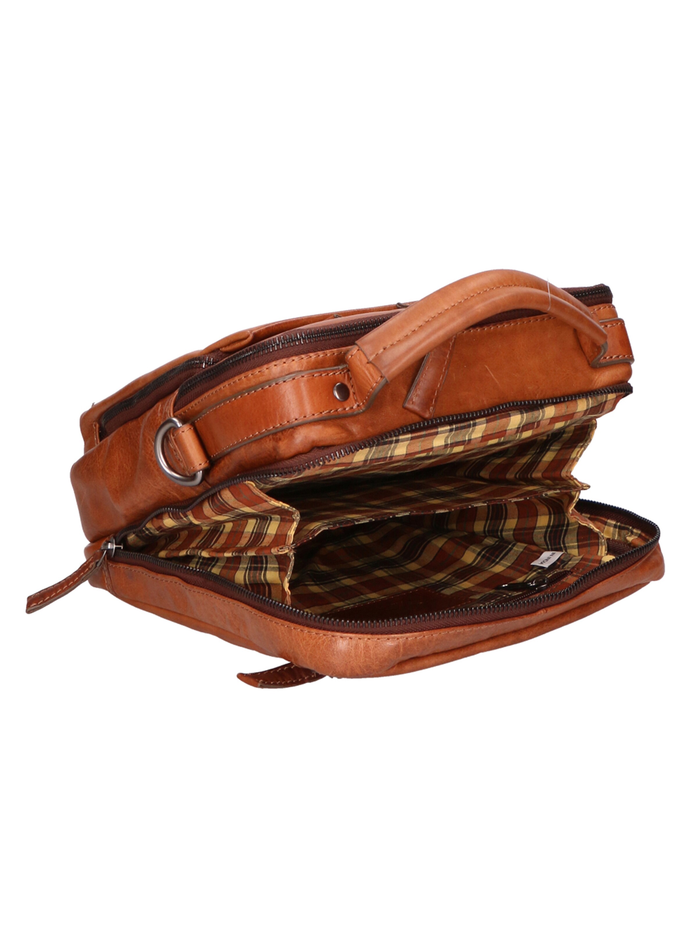 Santini Firenze Schoudertas in Bruin