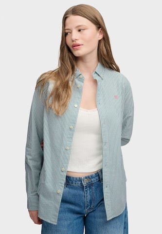 Superdry & CoBluza - zelena boja: prednji dio