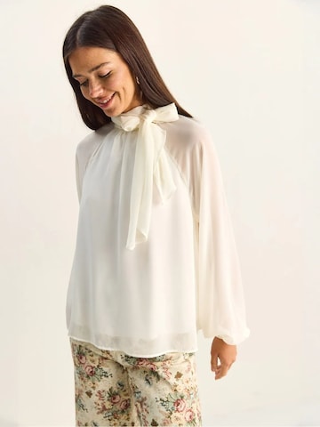 Camicia da donna di Bianco Lucci in bianco