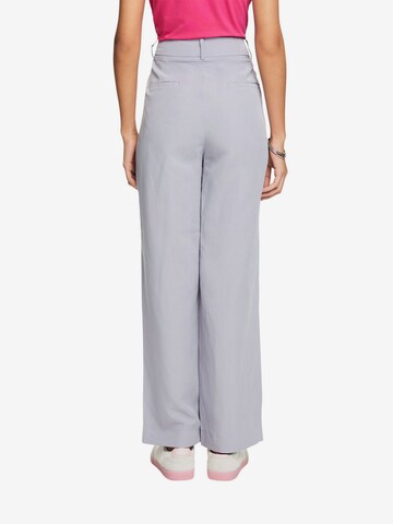 ESPRIT Wide leg Veckad byxa i lila