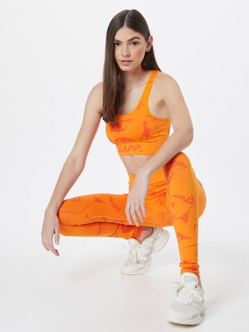 Lapp the Brand Bustier Sport bh in Oranje