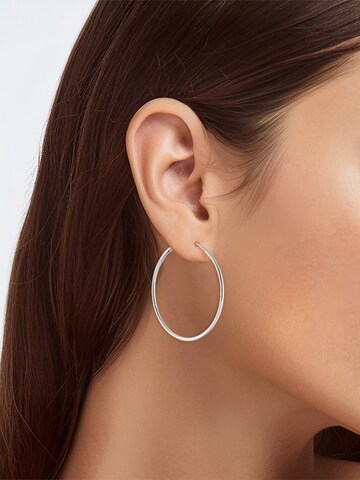 Boucles d'oreilles Lucardi en argent