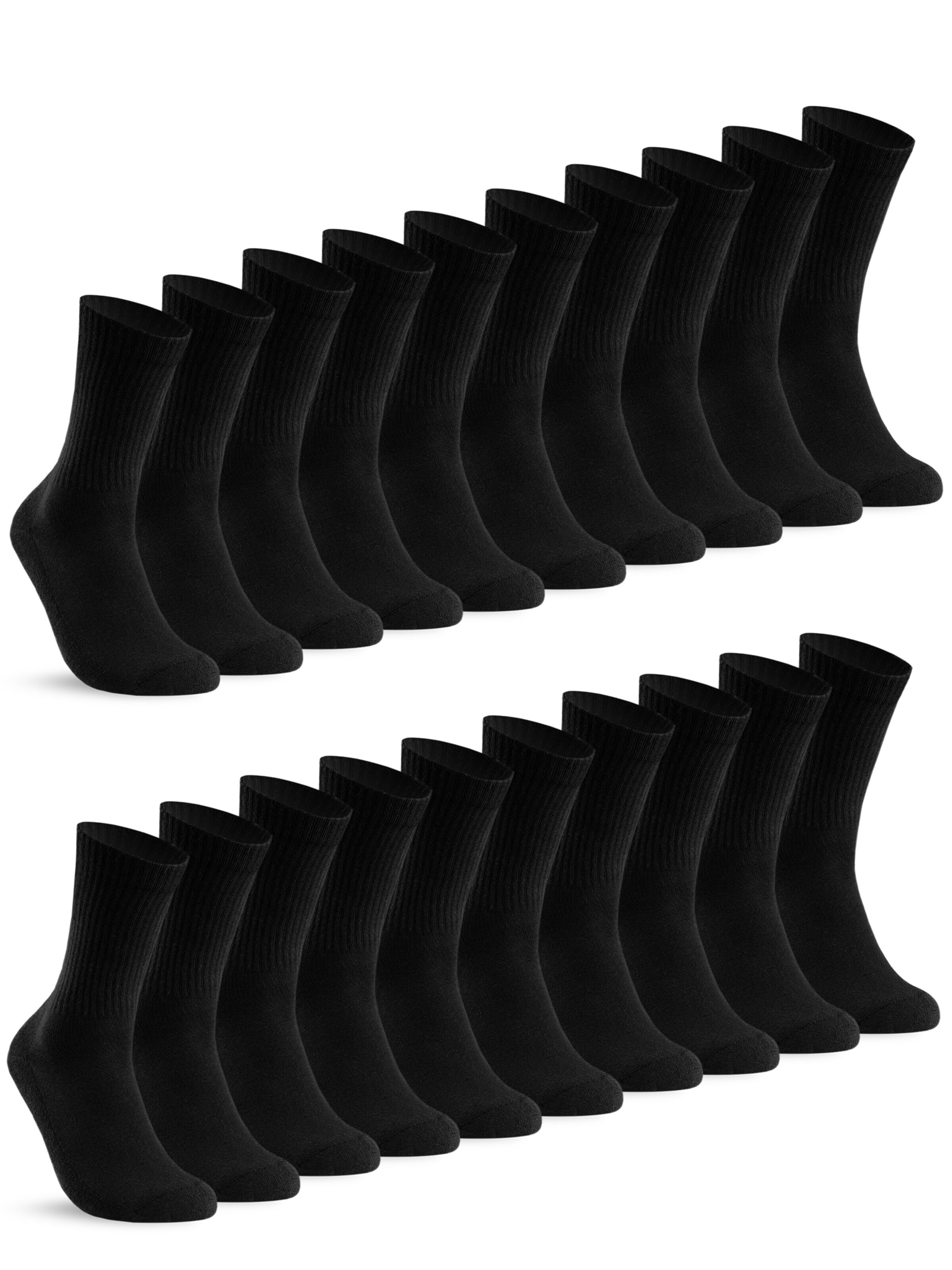 sockenkauf24 Athletic Socks in 35-38 in Black, Item view