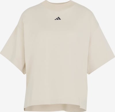 Sportiniai marškinėliai '3SS' iš ADIDAS SPORTSWEAR, spalva – smėlio spalva / juoda, Prekių apžvalga