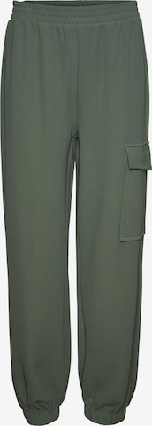 Pantalon cargo 'Izadagny' VERO MODA en vert : devant