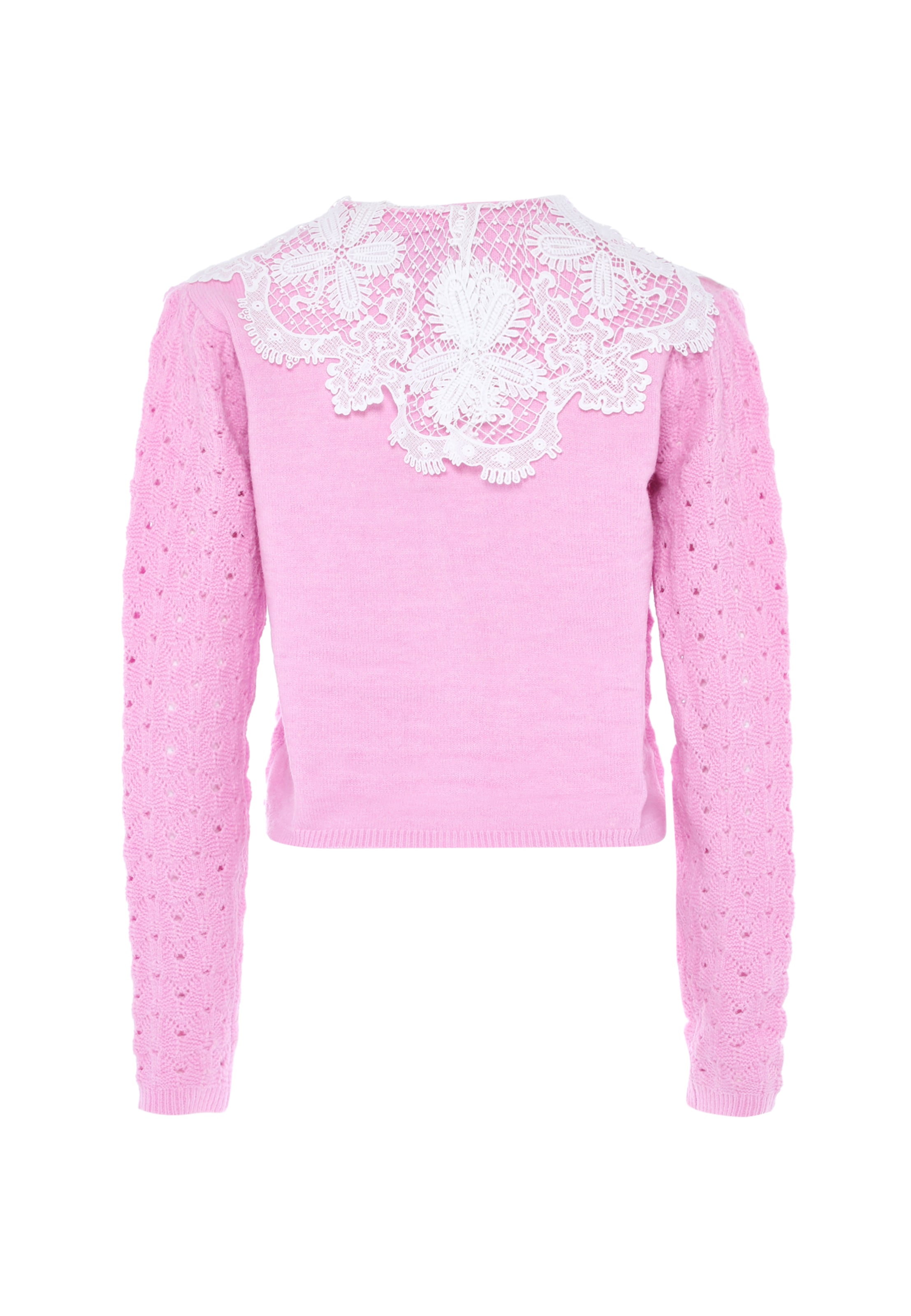 NAEMI Gebreid vest in Lila