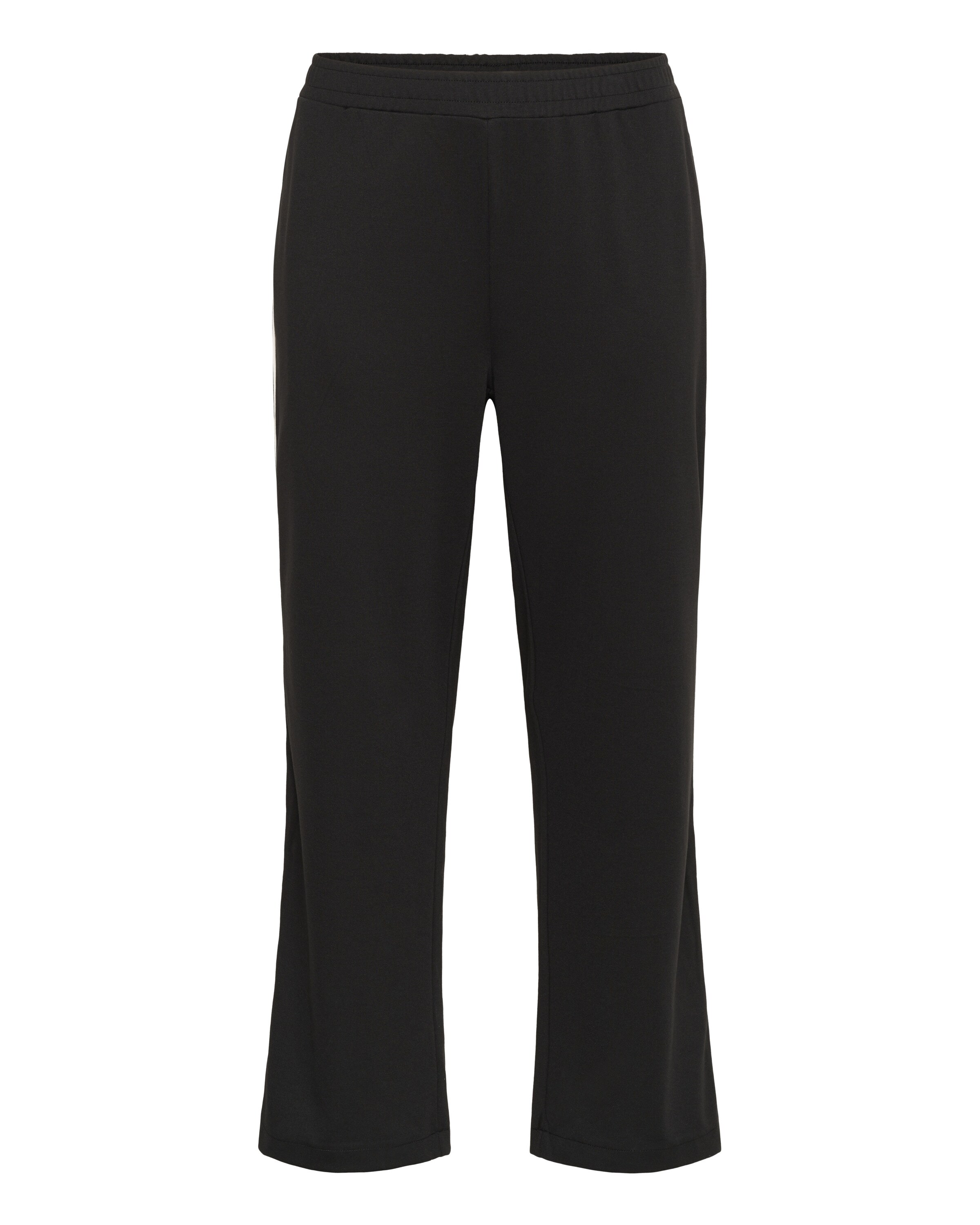 KAFFE CURVE Wide leg Pants 'Jenna ' in Black: front