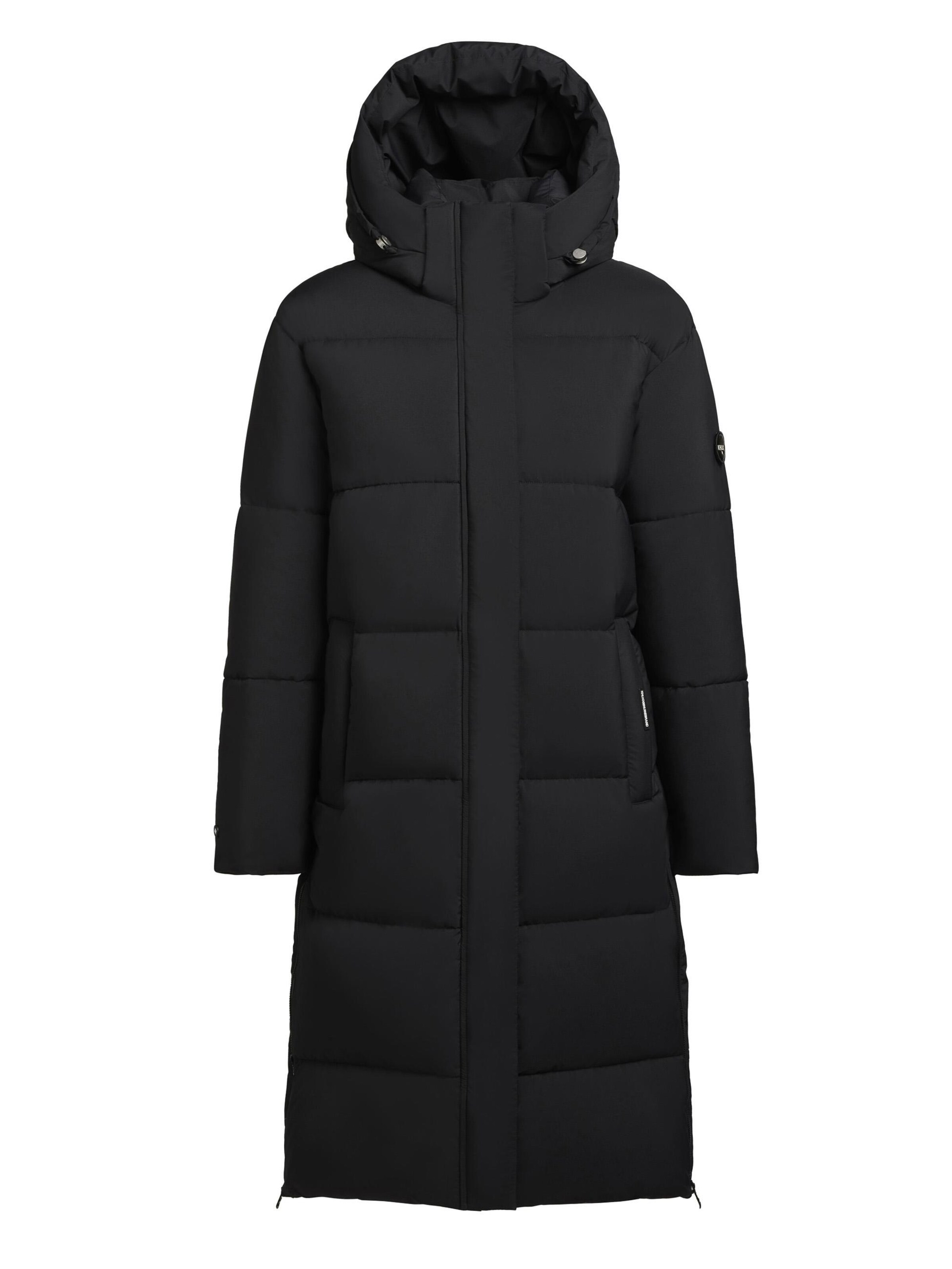 khujo Wintermantel 'Rachel' in Zwart: voorkant