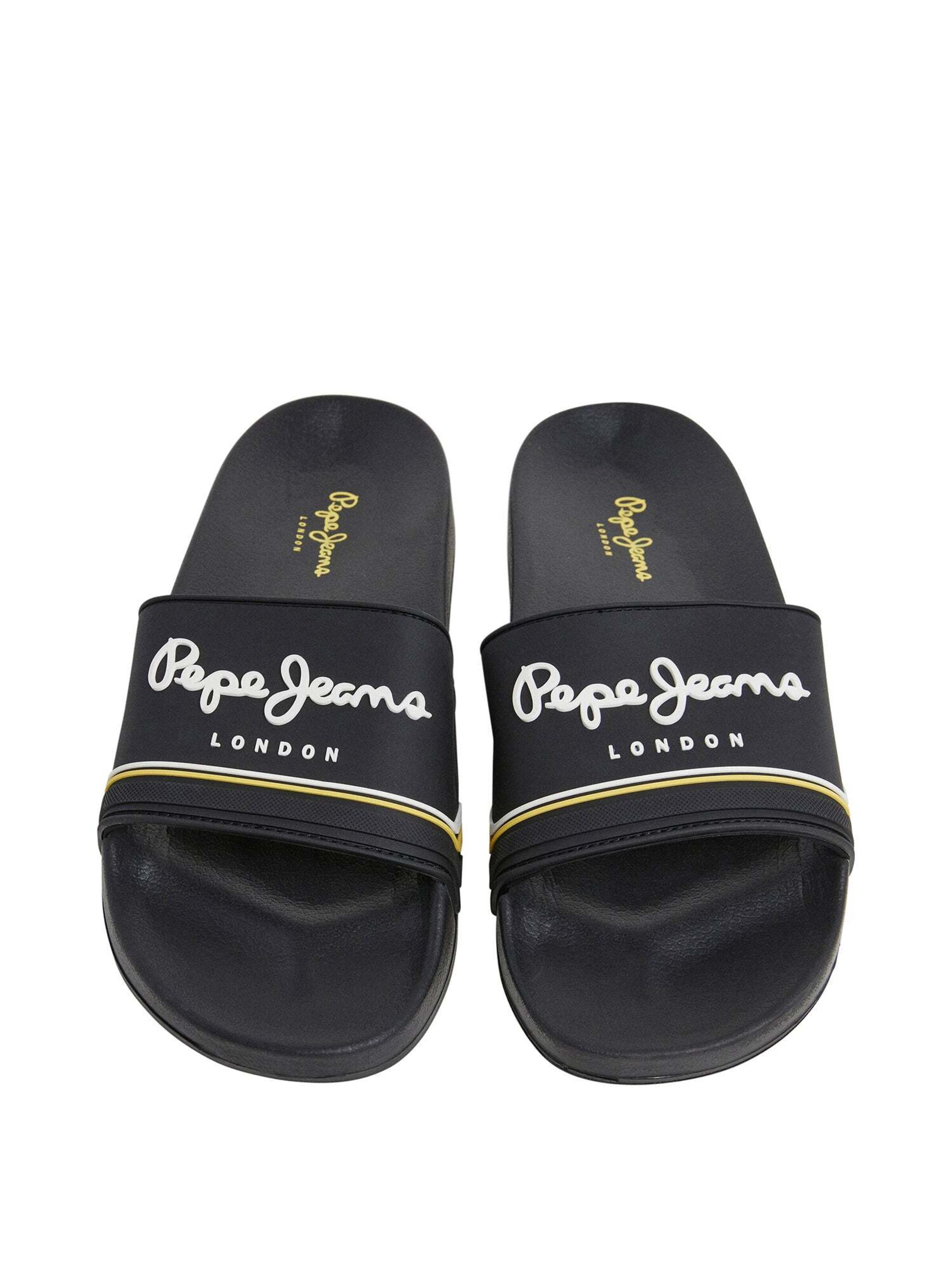 Pepe Jeans Muiltjes 'SLIDER ORIGIN' in Zwart