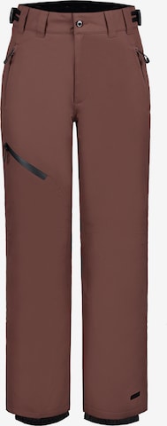 ICEPEAK Hose in Braun: Vorderseite