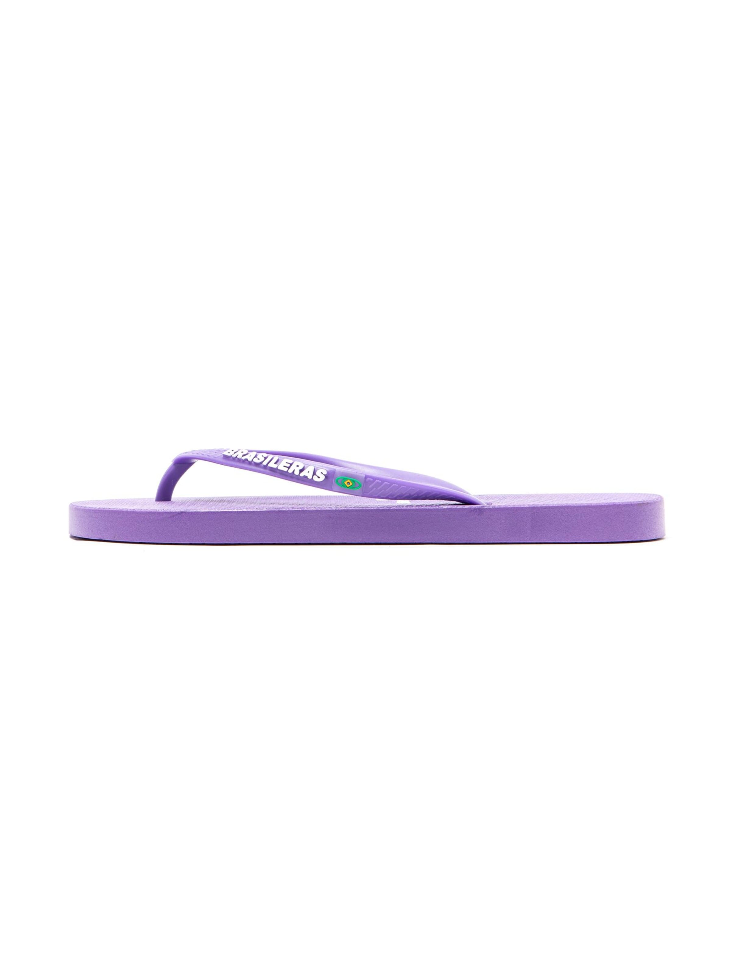 Claquettes / Tongs 'Classic Pro' Brasileras en violet : devant
