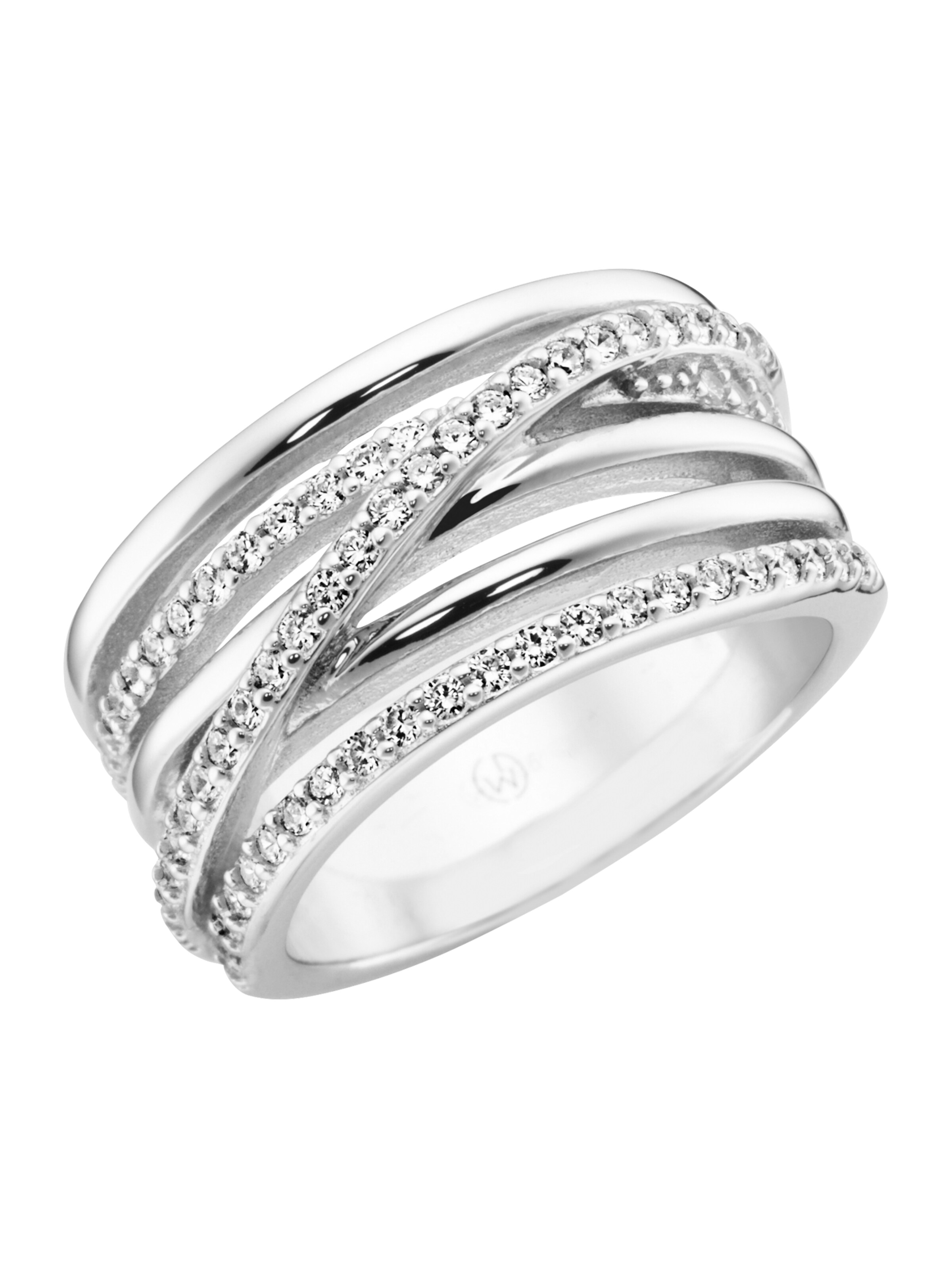 Giorgio Martello Milano Ring in Zilver: voorkant