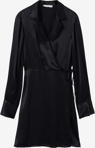 Robe-chemise 'Sabrina' MANGO en noir : devant