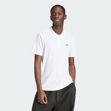 T-Shirt 'Trefoil Essentials' ADIDAS ORIGINALS en blanc : devant