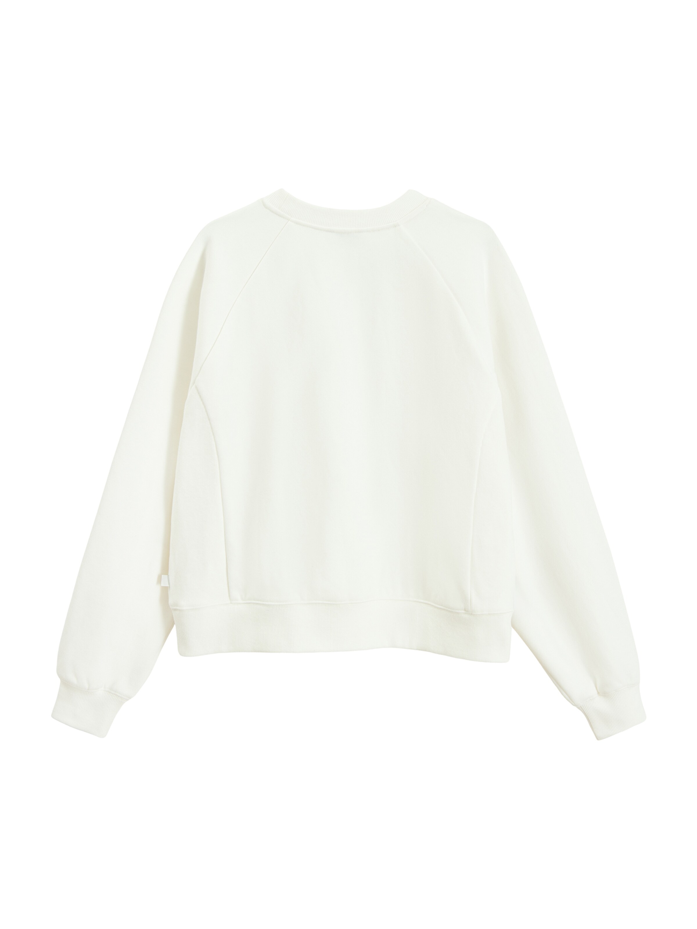 NoWear Sweatshirt in White: back