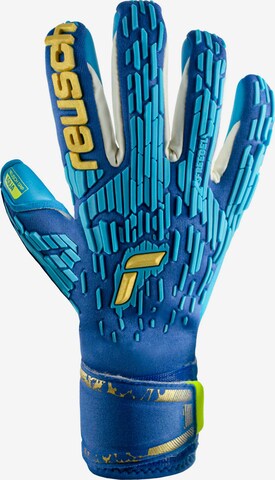 REUSCH Athletic Gloves 'Attrakt Freegel Aqua Windproof' in Blue
