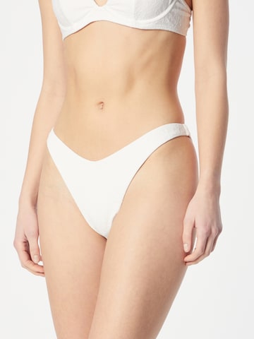 Pantaloncini per bikini di Hunkemöller in bianco: frontale