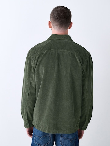 Next Regular fit Button Up Shirt in Green
