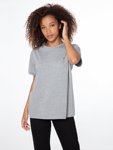 PROTEST Shirt 'POLLY' in Grijs