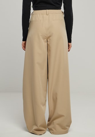 Urban Classics Wide Leg Housut värissä beige