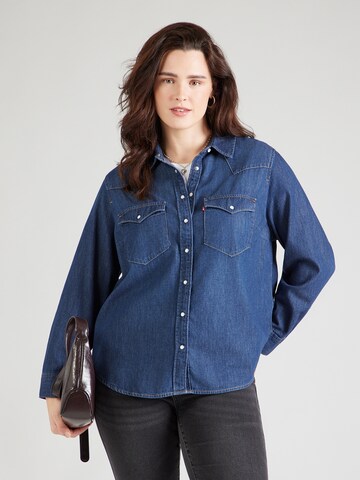 mėlyna Levi's® Plus Palaidinė: priekis