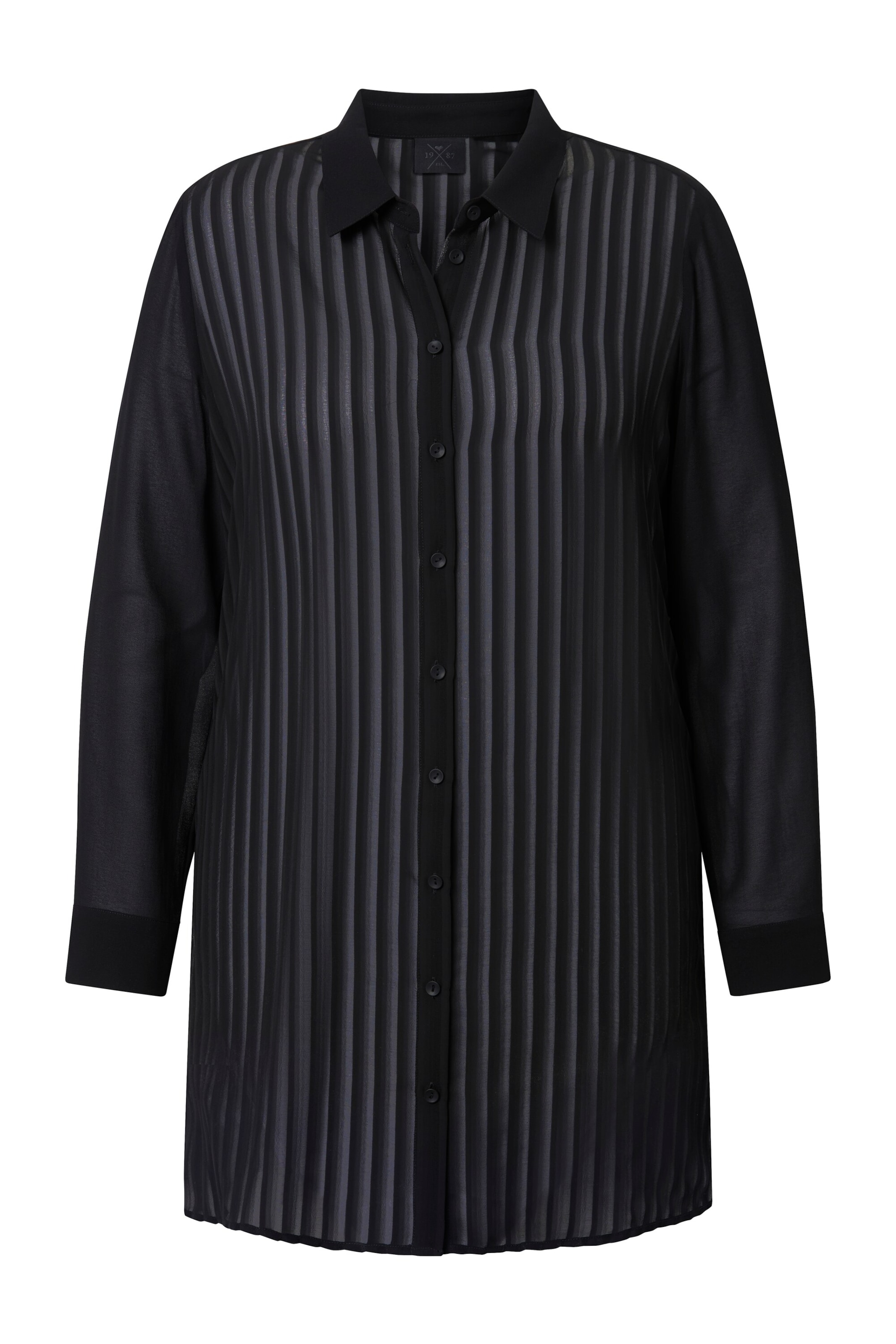 Ulla Popken Halenka – černá: přední strana