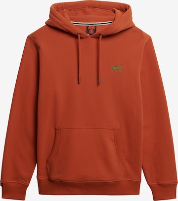 Superdry & Co Sweatshirt 'Essential' in Brown: front