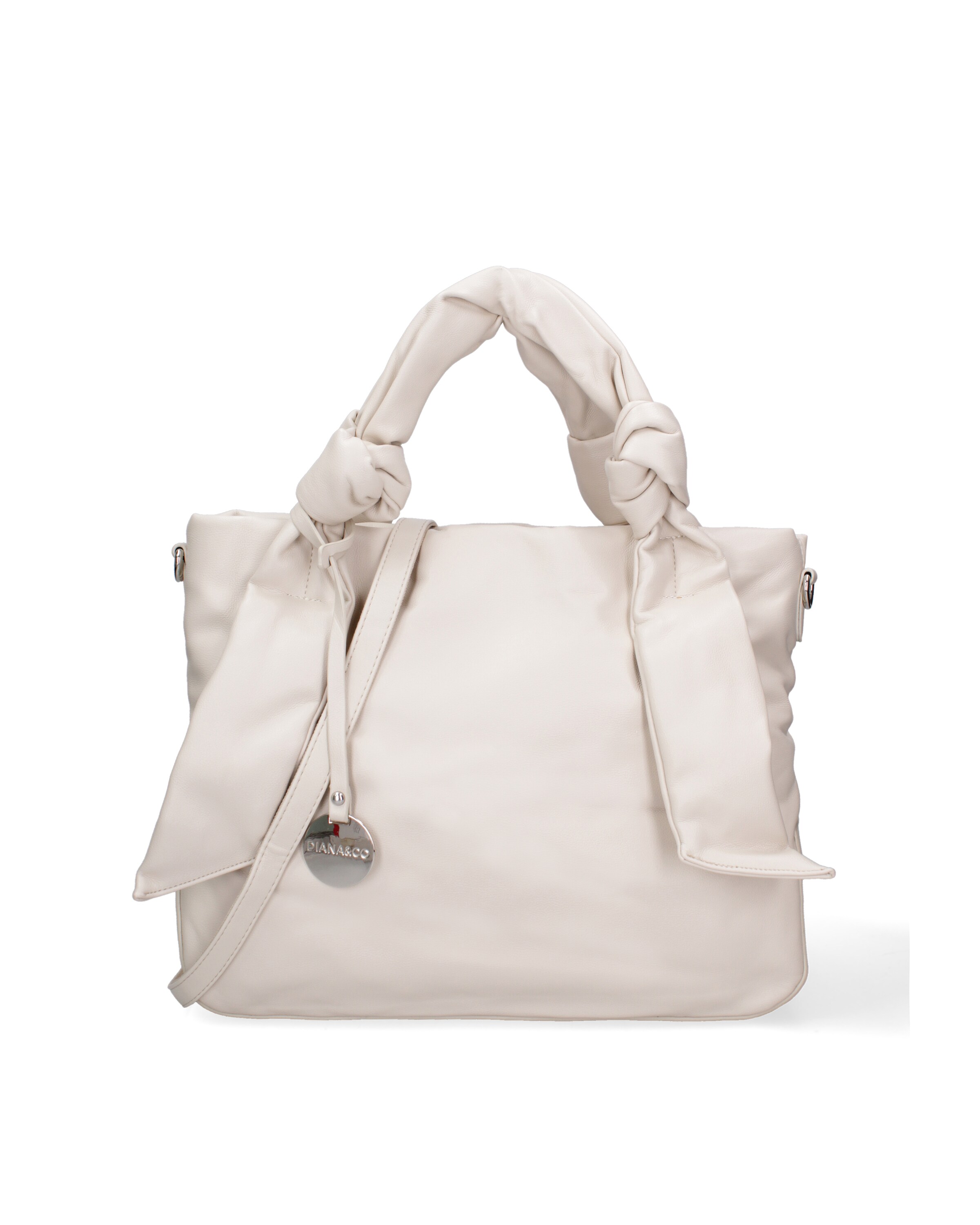 Shopper di Diana&Co. in beige: frontale