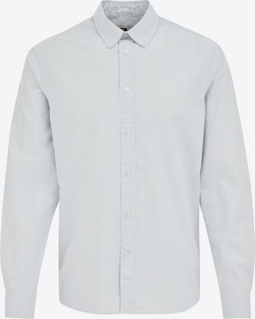 WE Fashion Regular Fit Paita värissä sininen: etupuoli