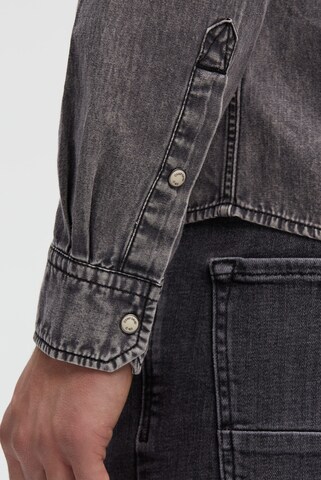 CAMP DAVID Regular fit Button Up Shirt in Grey