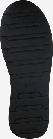 BOSS Black - Sapatilhas baixas 'Titanium' em preto