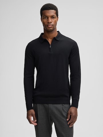 Pull-over 'Marek' STRELLSON en noir : devant