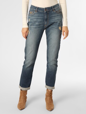 Blue Fire Slim fit Jeans 'Amy' in Blue: front