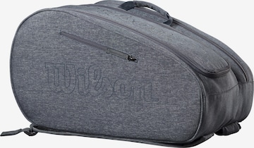 WILSON Sports Bag 'TEAM PADEL' in Grey: front