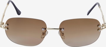 Lunettes de soleil JACK & JONES en marron : devant