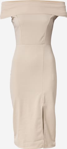WAL G. Dress 'KAY' in Beige: front