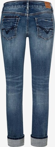 TIMEZONE Slimfit Jeans 'Marah' in Blauw