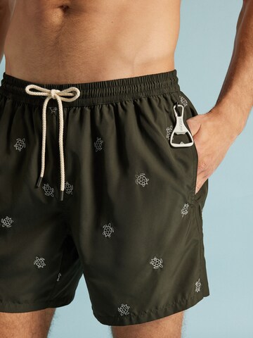 IUMAN Intimissimi Swim Trunks in Green