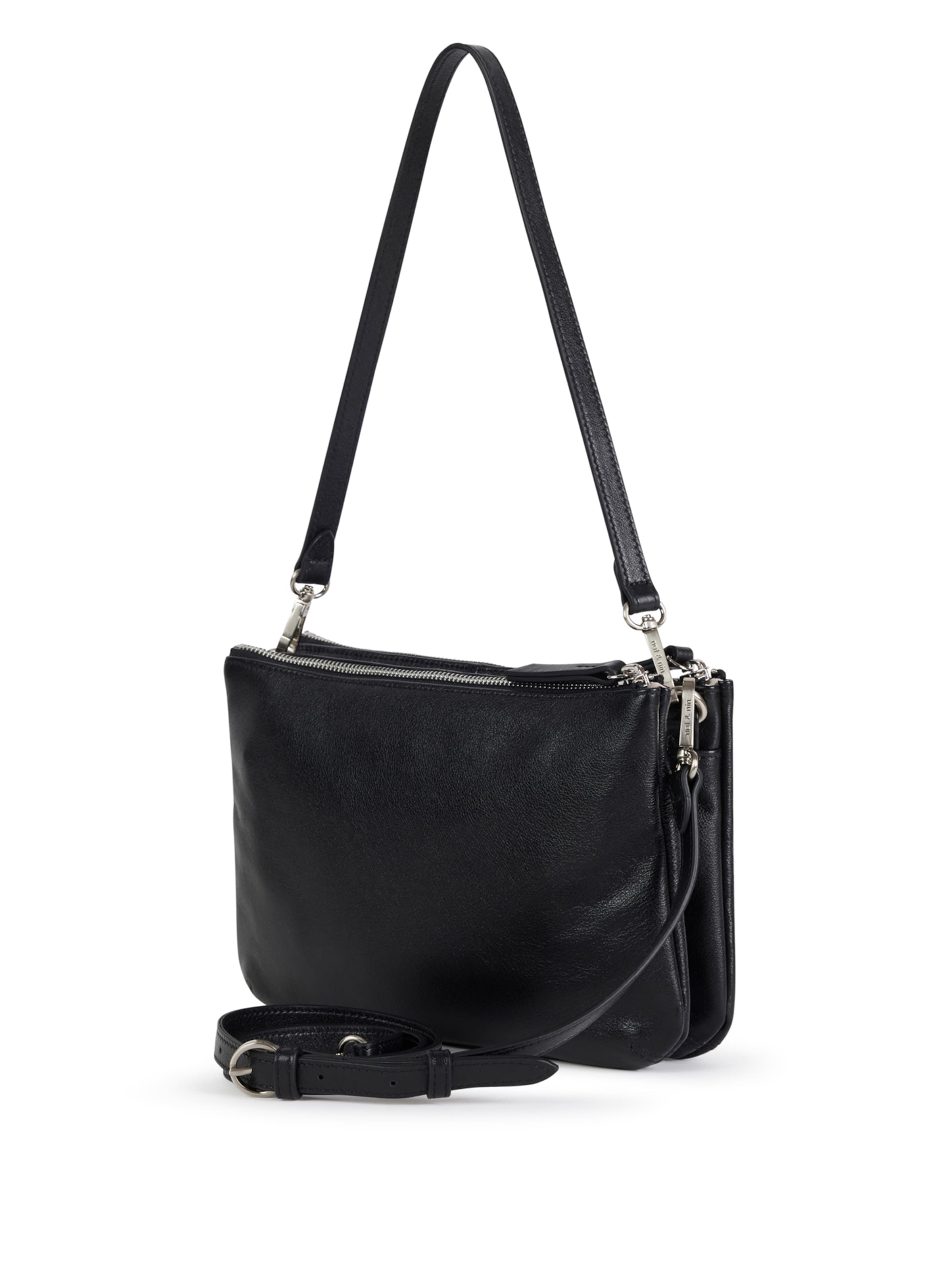 Sac à bandoulière 'Billy' Nat&Nin en noir