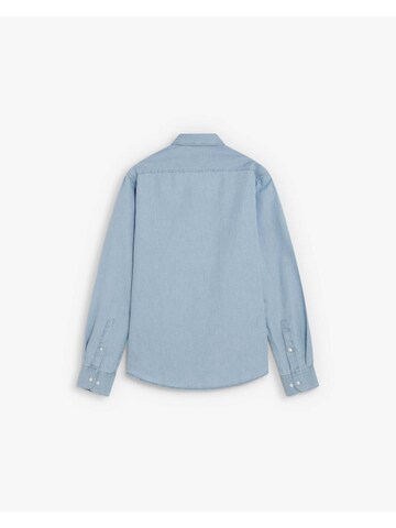 Coupe regular Chemise Scalpers en bleu : derrière