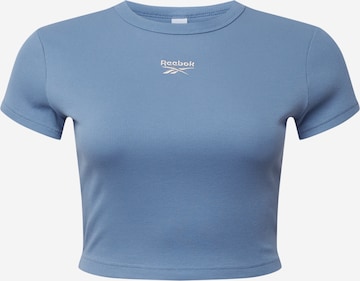 Reebok - Camisa em azul: frente