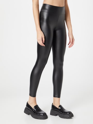 River Island Skinny Leggings - fekete: elől