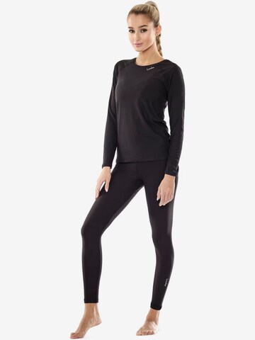 Winshape Skinny Sports trousers 'HWL112C' in Black