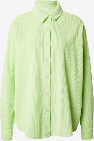 AMERICAN VINTAGE Blouse 'PADOW' in Groen: voorkant