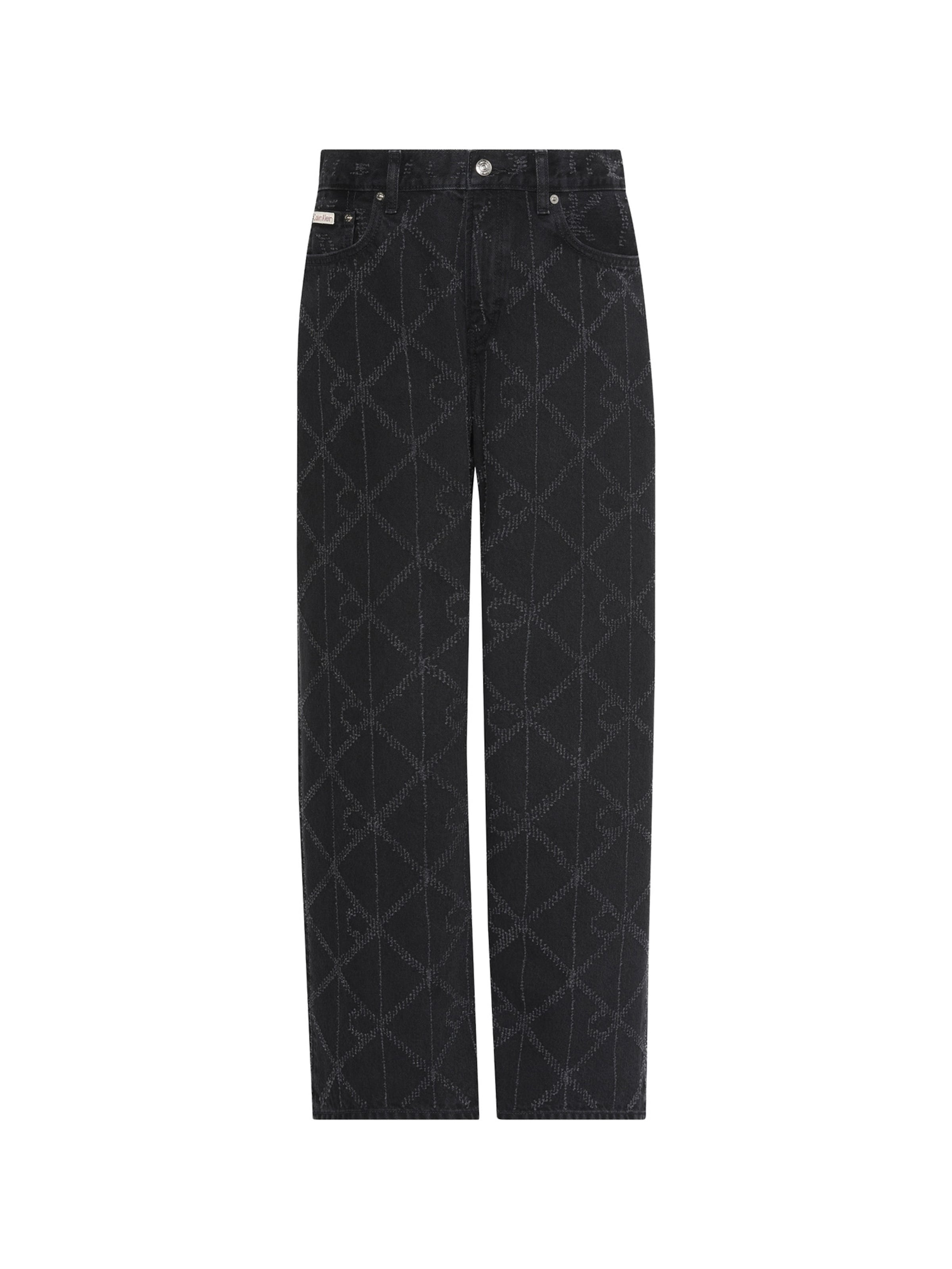 Calvin Klein Jeans Baggy Jeans i sort: forside