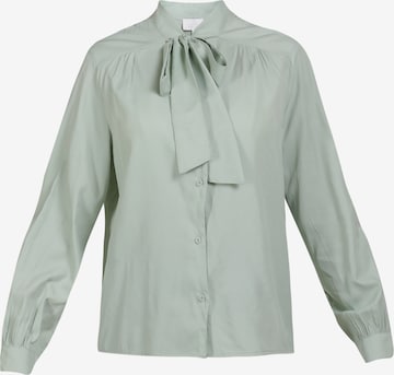 Camicia da donna di DreiMaster Maritim in verde: frontale