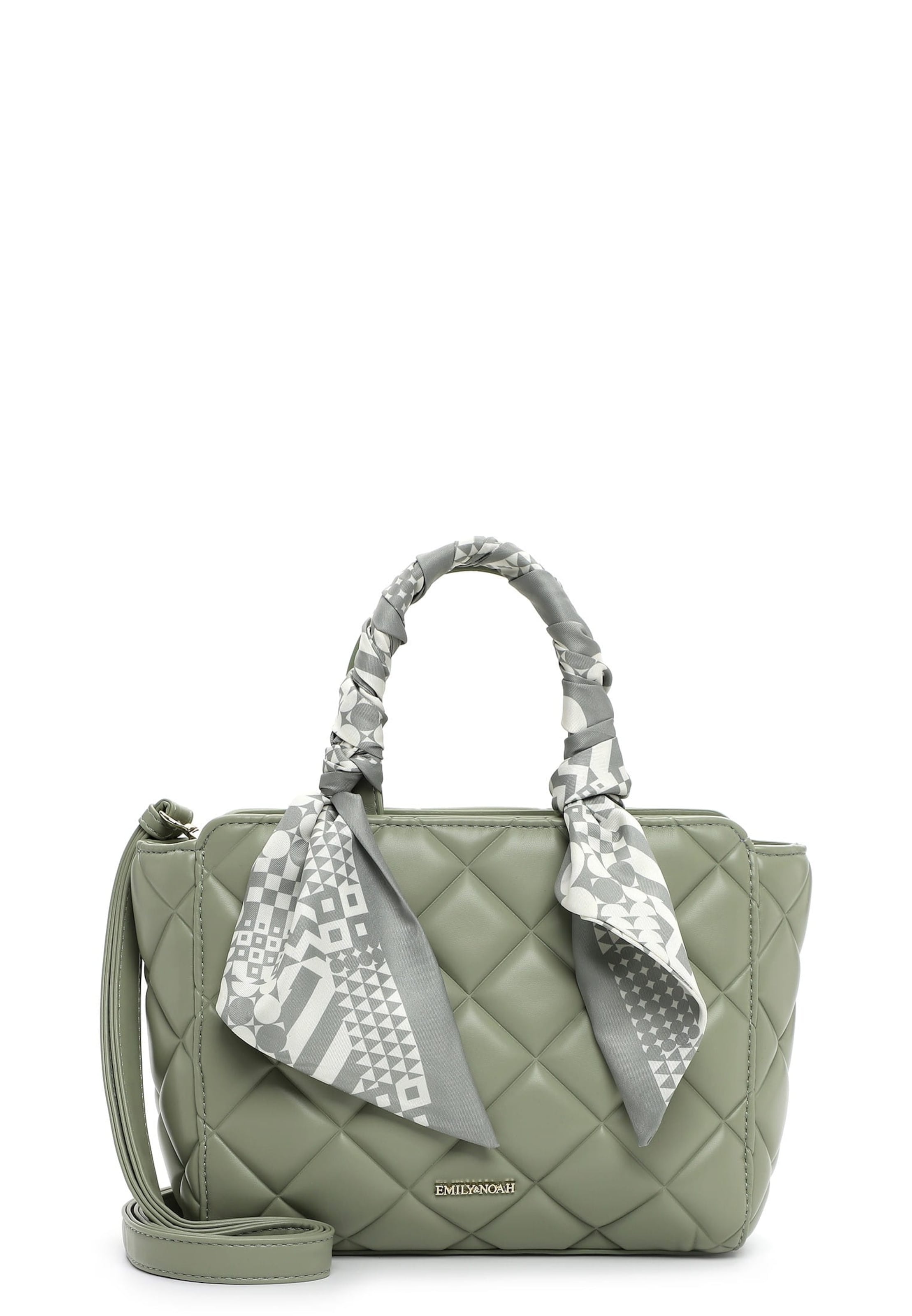 Cabas 'Ellen' Emily & Noah en vert : devant