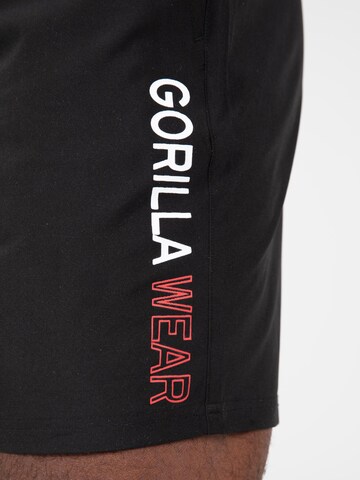Gorilla Wear Regular Trousers 'Clarkson' in Black